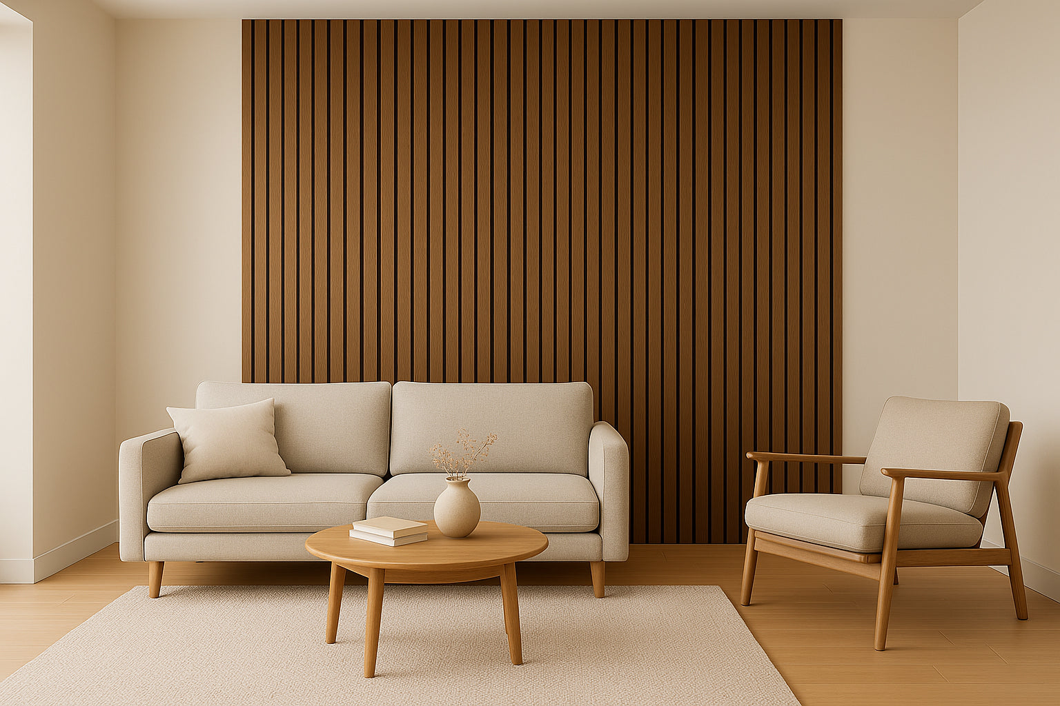 Riflaj Acustic Modern din Lemn – Wenge