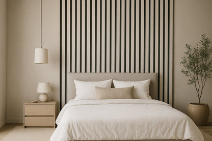 Riflaj Acustic Modern din Lemn –  Stone Grey