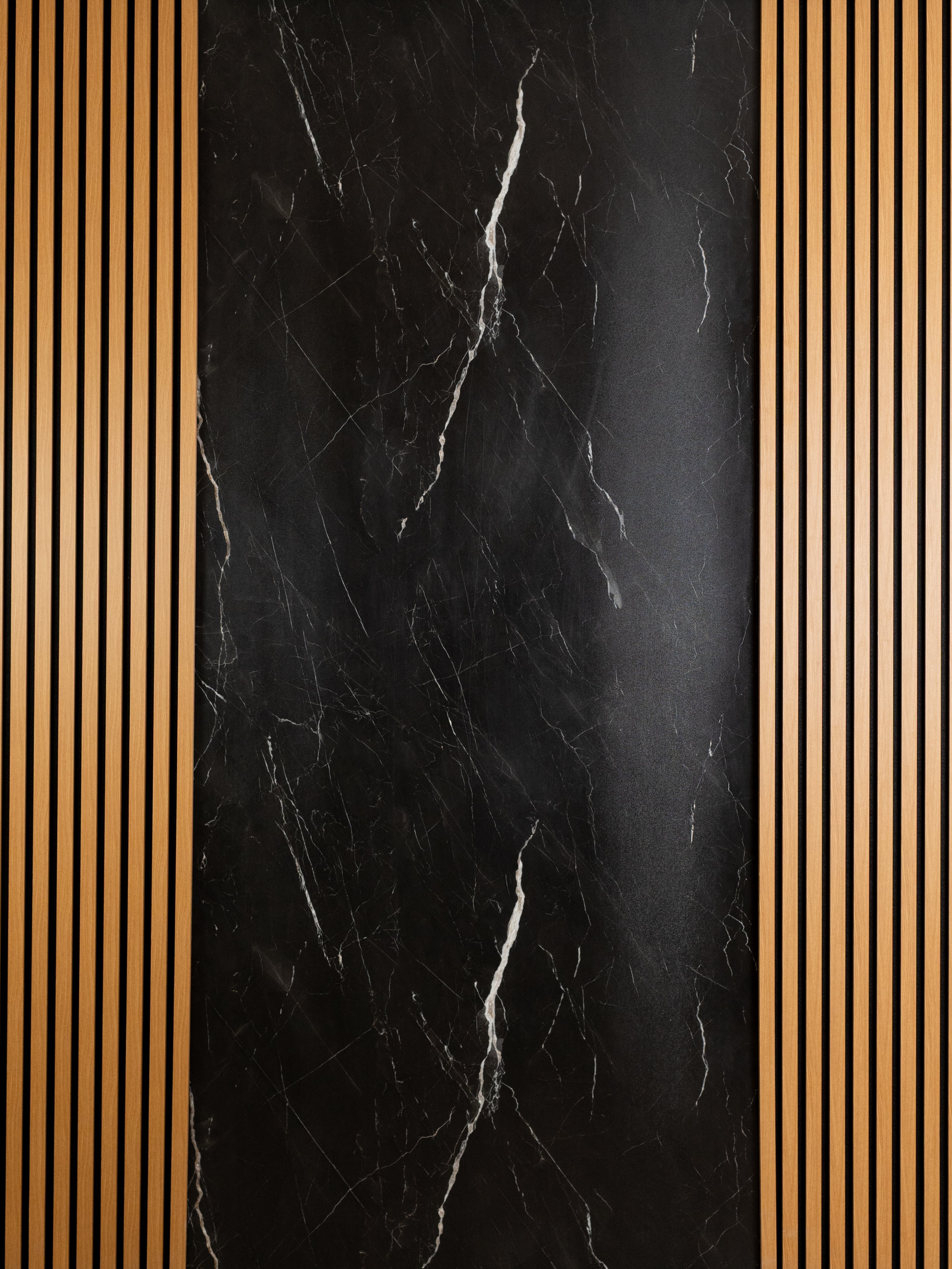 Placa PVC Marmura Mata Negru Cu Alb murmolux 5040