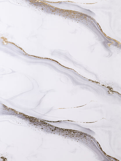 Placa PVC Marble Alb Cu Auriu murmolux 20776