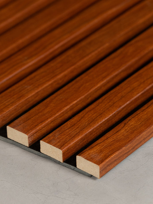 Riflaj Acustic Modern din Lemn –  Cognac Wood