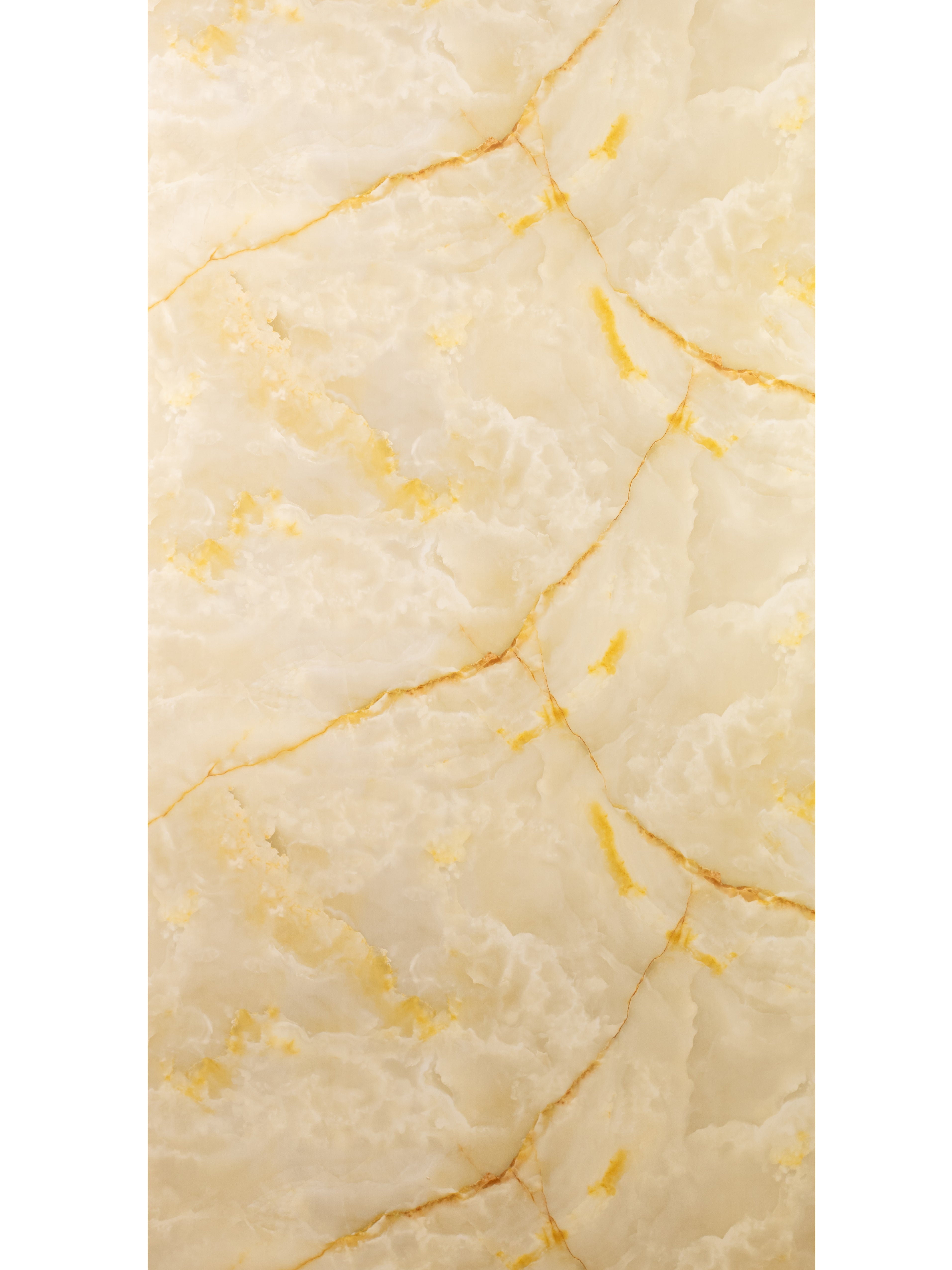 Placă Decorativă PVC – Imperial Honey Shine, Marmură Galbenă