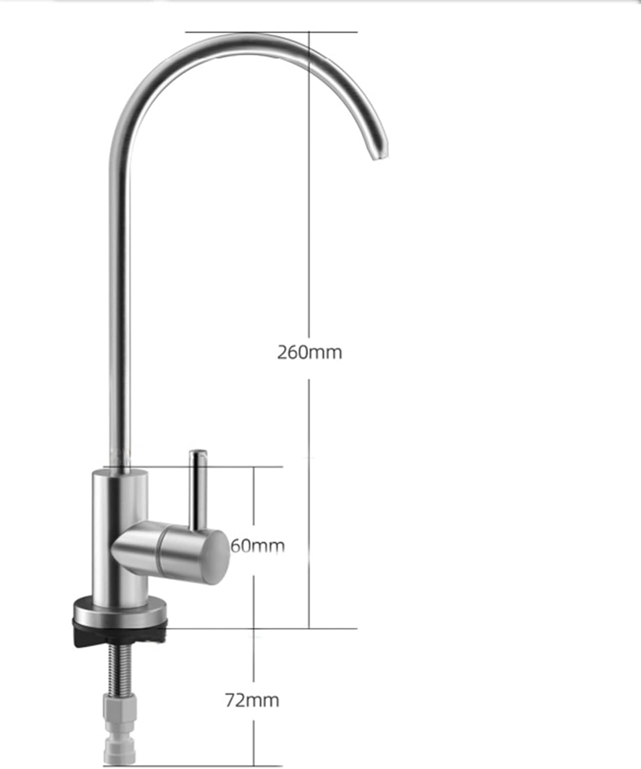 Robinet Bucătărie Negru Mat, Design Modern, robinet pentru apa filtrata, VST3