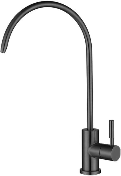 Robinet Bucătărie Negru Mat, Design Modern, robinet pentru apa filtrata, VST3