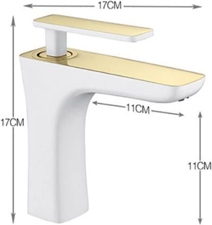Baterie Baie cu Corp Alb, Design Simplu, 17 cm, VST35