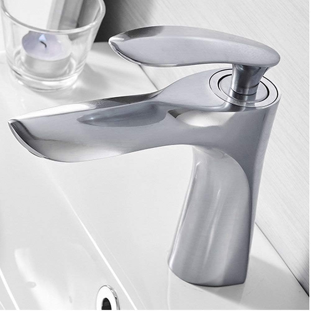 Baterie pentru Lavoar, Finisaj Argintiu, Design Modern VST42