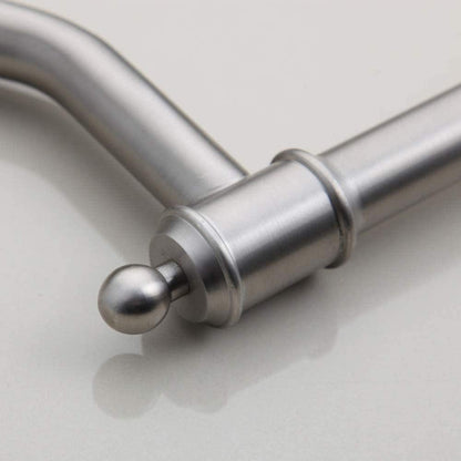 Robinet Bucătărie, Finisaj Periat Argintiu, Rotire 360°, 2 Tipuri de Spout, Design Modern, Material de Înaltă Calitate VST71
