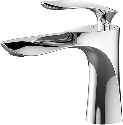 Baterie pentru Lavoar, Finisaj Argintiu, Design Modern VST42