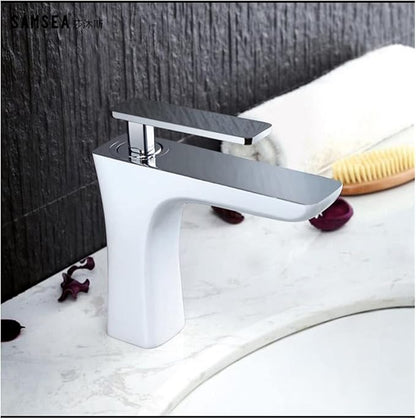 Baterie Baie cu Corp Alb, Design Simplu, 17 cm, VST35
