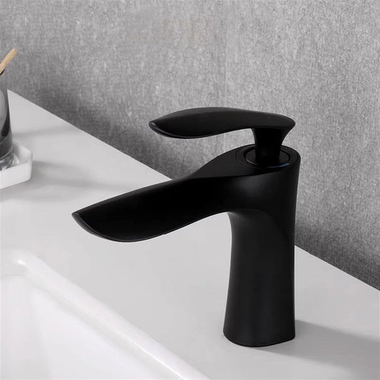 Baterie Lavoar, Design Modern, Finisaj Negru Mat VST41