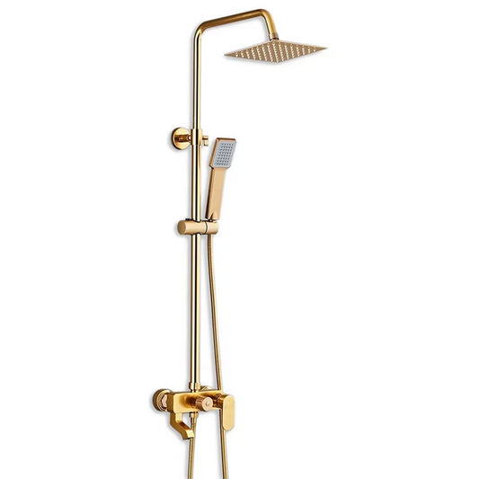 Baterie Baie Auriu Mat – Design Simplu, Monocomandă Elegantă, VST102