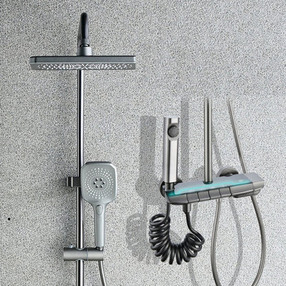 Set de Duș SmartFlow – Termostat, Afișaj Digital cu Dinamo și Funcții Personalizabile