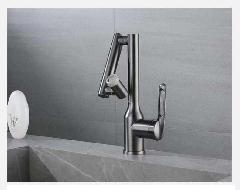 Baterie Baie/Bucătărie Rotativă cu Design Universal, Robinet de Lavoar Modern, VST127