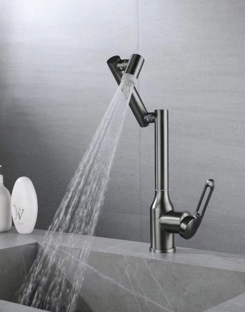 Baterie Baie/Bucătărie Rotativă cu Design Universal, Robinet de Lavoar Modern, VST127