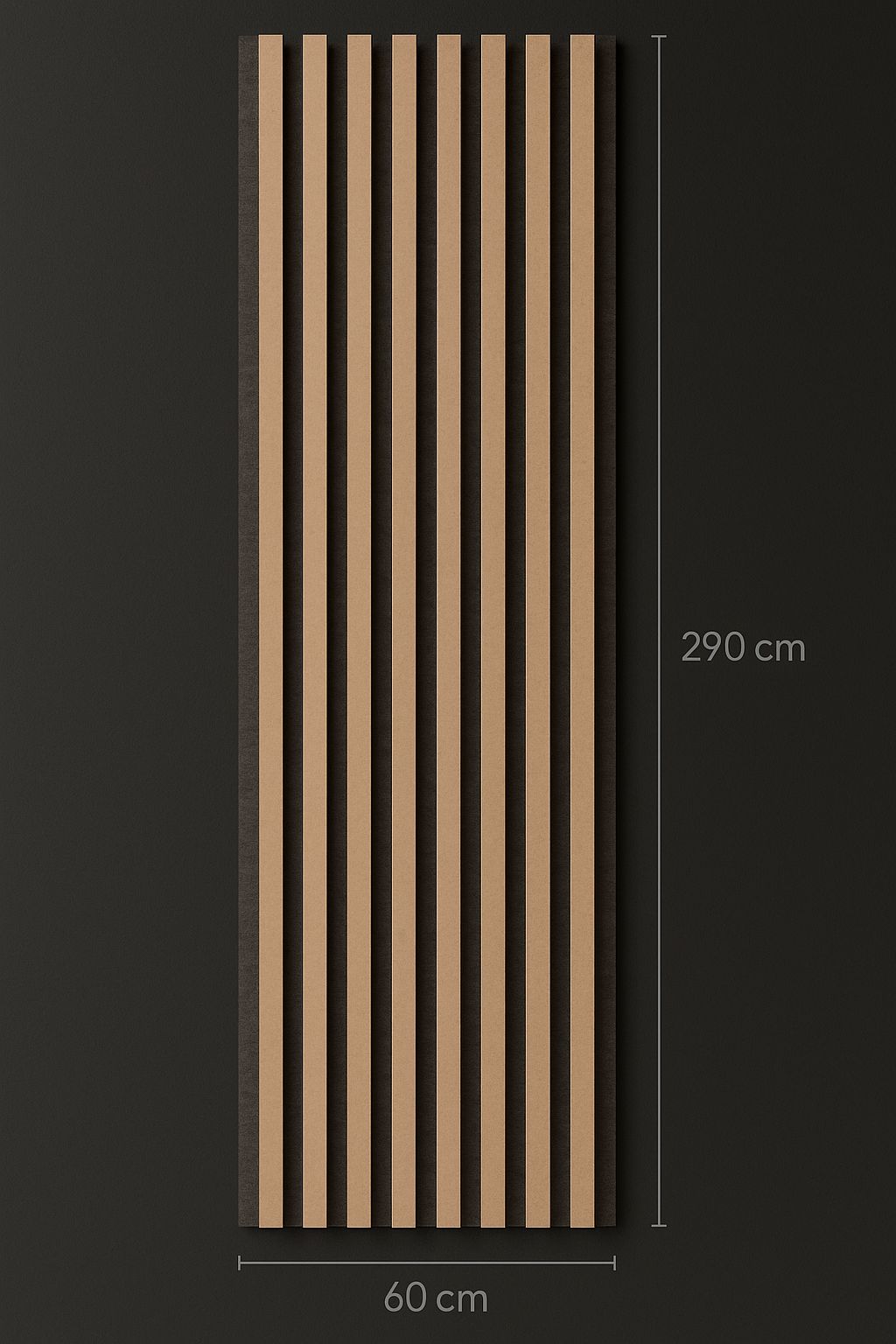 Riflaj Acustic Modern din Lemn – Bej