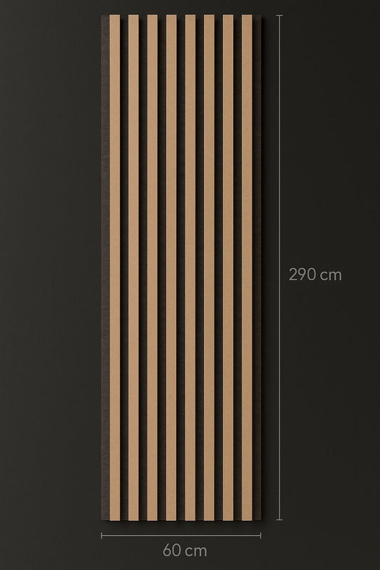 Riflaj Acustic Modern din Lemn – Bej