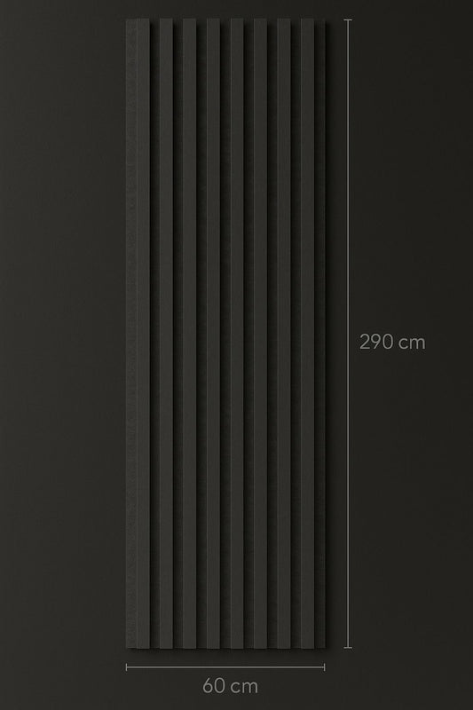 Riflaj Acustic Modern din Lemn – Negru