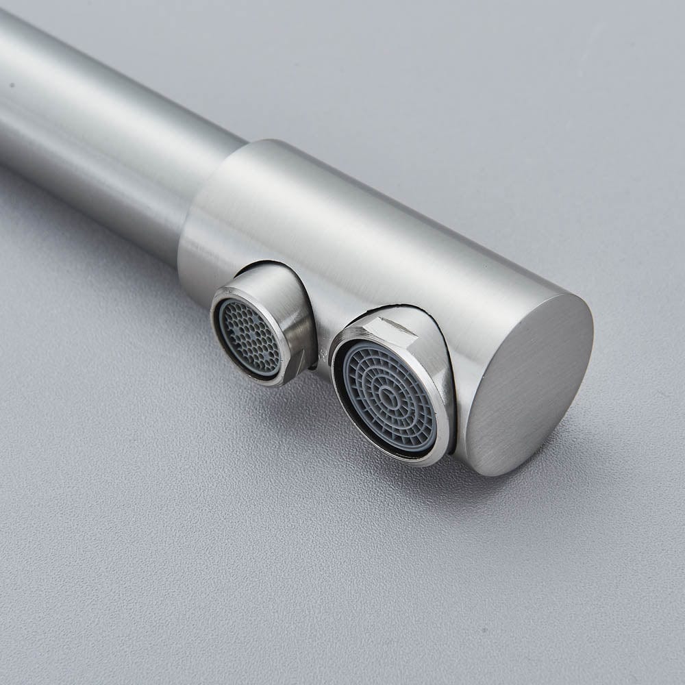 Robinet  Bucătărie,  ARGINTIU Nichelat, inclus robinet pentru apa filtrata, VST63