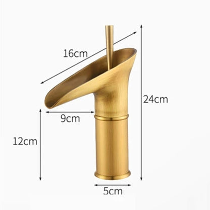 Baterie Cascadă RoyalGold – Eleganță și Rafinament, Auriu, VST24
