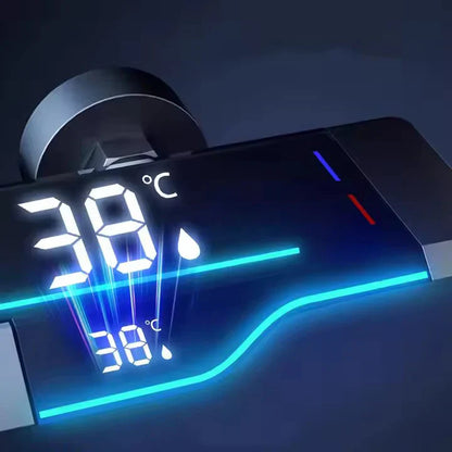 Coloană de Duș AirFlow Elite – LED Inteligent și Control Termostatic pentru O Experiență de Lux