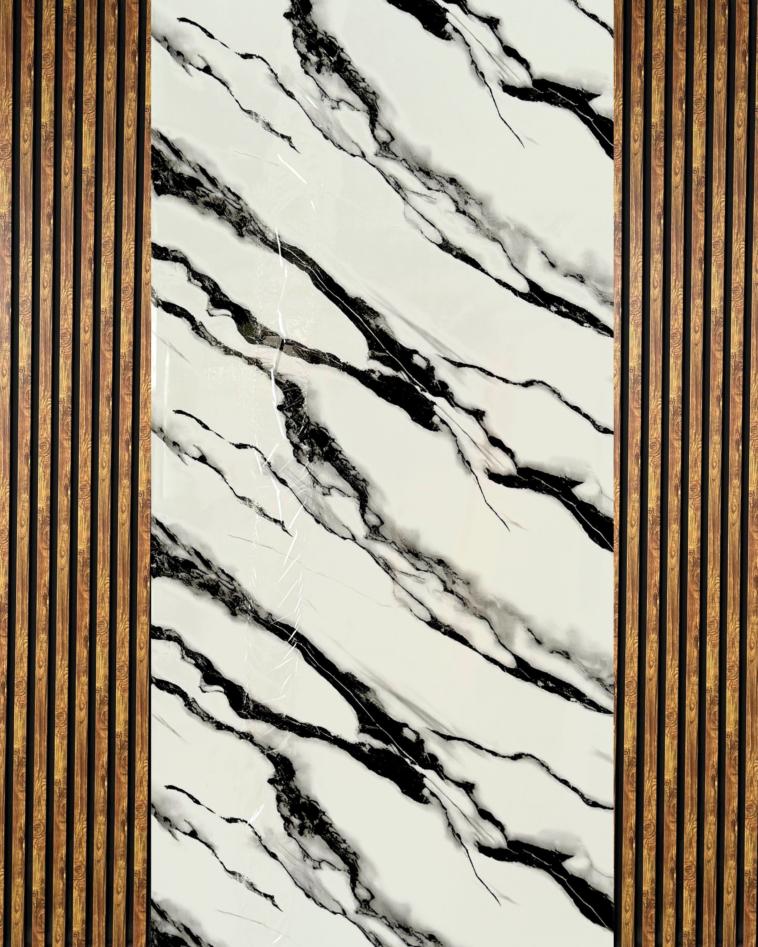 2 bucati de reflaje (2 buc x 60 cm x 280) 1 buc Panou pvc 1.22cm X 2.80cm