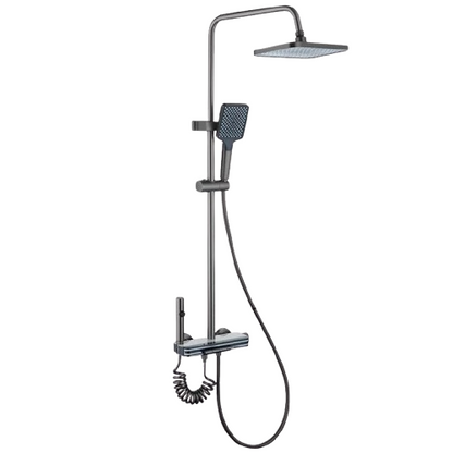 Coloană de Duș LuxTherm – Afișaj Digital & LED pentru O Experiență Premium