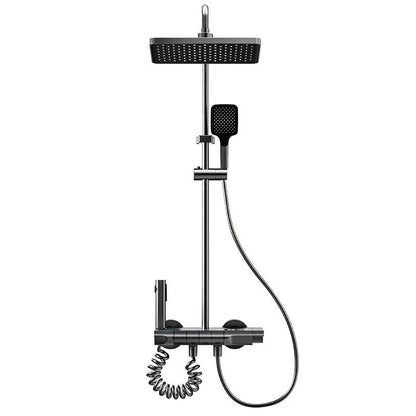 Coloană de Duș SmartLine – Design Antracit cu Afișaj LCD și Iluminare LED