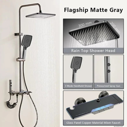 Set de Duș SmartLux - Termostat, 4 functii