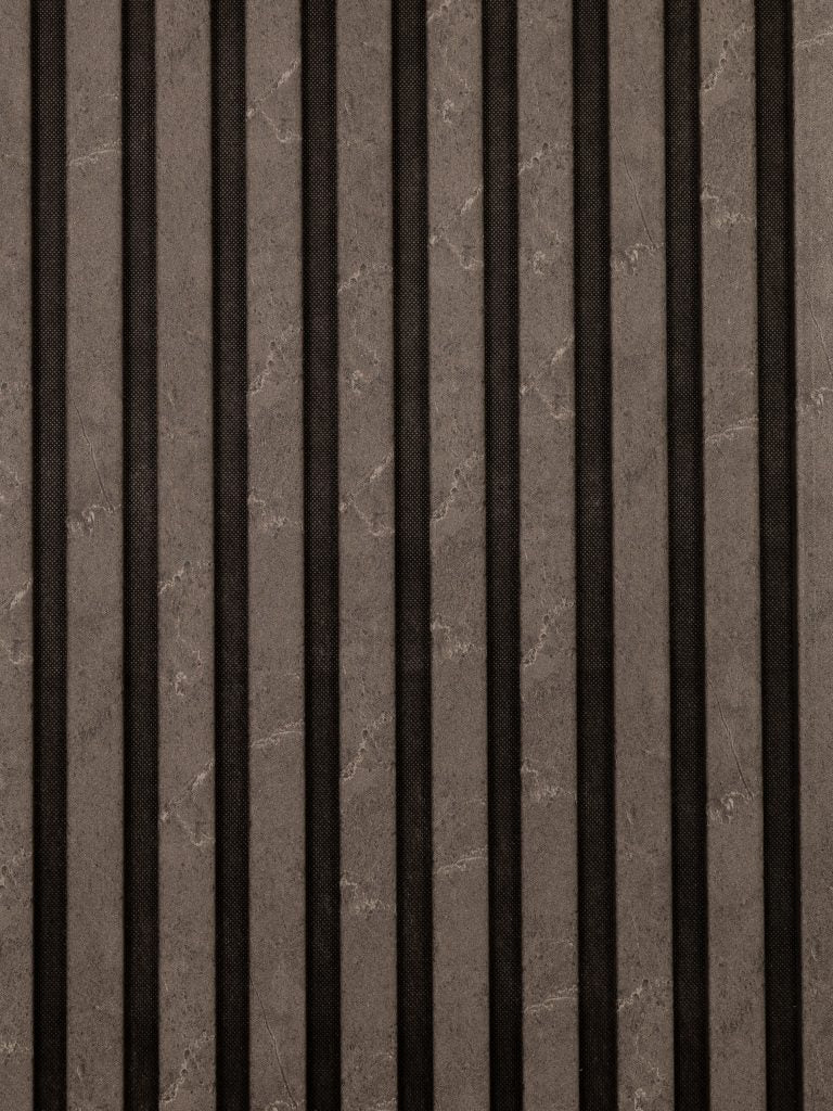 Riflaj Acustic Modern din Lemn –   fonoabsorbant GRI