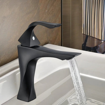 Baterie Lavoar Negru Mat - Design Modern și Elegant, VST1